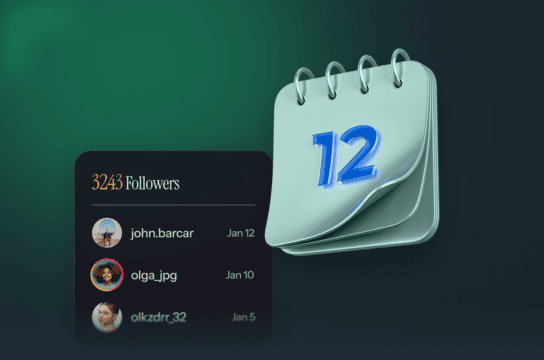 Chronological Follower Tracking